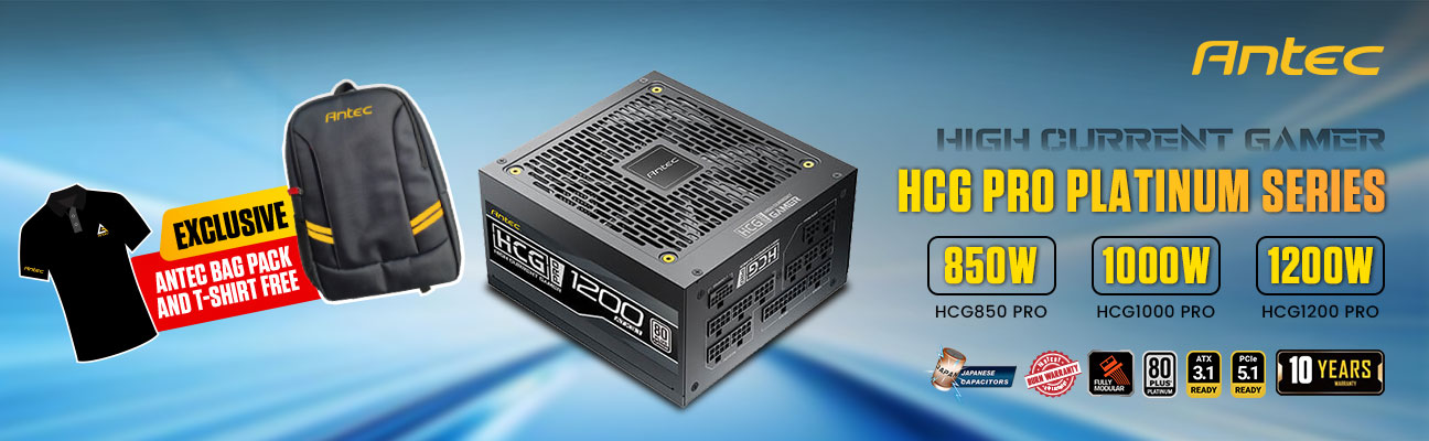 Antec HCG850 PRO Platinum ATX3.1 850W 80+PLATINUM