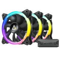Antec Neon 120 ARGB 3-in-1 Pack Casing Fan with Controller