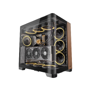 Antec C8 CURVE WOOD Full Tower E-ATX Gaming Casing With 4x ARGB Tranquil Fan