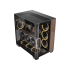 Antec C8 CURVE WOOD Elite Constellation Series Full Tower Gaming Casing With 4 ARGB Fan