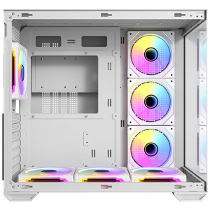 Antec CX Mirror ARGB Mid Tower ATX Gaming Case White