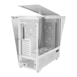 Antec Flux Pro Tempered Glass White Full Tower Gaming Case