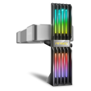 Antec AT-GPUH-ARGB-BK ARGB Aluminum GPU Holder