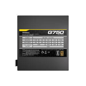 Antec G750 80 PLUS Gold 750W Semi Modular Power Supply