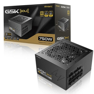 Antec GSK750 V2 ATX 3.1 PCIE 5.1 80+ Gold Full Modular Power Supply 