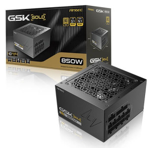 Antec GSK850 V2 ATX 3.1 PCIE 5.1 80+ Gold Full Modular Power Supply 