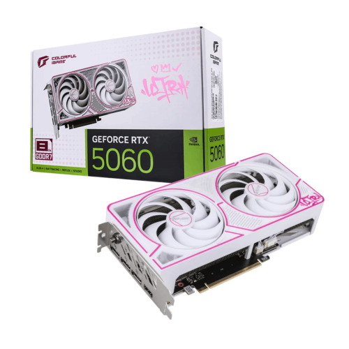 Colorful iGame GeForce RTX 5060 Ultra W DUO OC 8GB-V GDDR7 Graphics Card Colorful iGame GeForce RTX 5060 Ultra W DUO OC 8GB-V GDDR7 Graphics Card