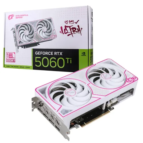 Colorful iGame GeForce RTX 5060 Ti Ultra W DUO OC 16GB-V GDDR7 Graphics Card Colorful iGame GeForce RTX 5060 Ti Ultra W DUO OC 16GB-V GDDR7 Graphics Card