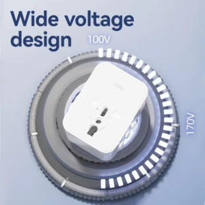 Deli ET766 25W Travel Adapter