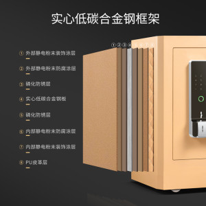 Deli 4116G Fingerprint & Digital Safe Box / Locker / Vault