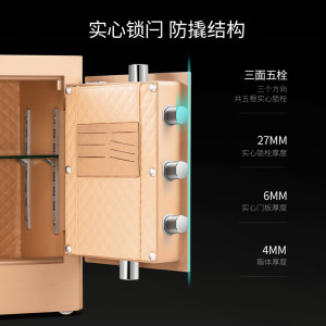 Deli 4116G Fingerprint & Digital Safe Box / Locker / Vault