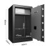 Deli ET553 Digital Safe Box