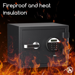 Deli ET580 Digital Fireproof Safe Box