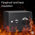 Deli ET580 Digital Fireproof Safe Box