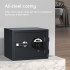Deli ET580 Digital Fireproof Safe Box