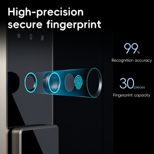 Deli ET595 Fingerprint Password Safe Box