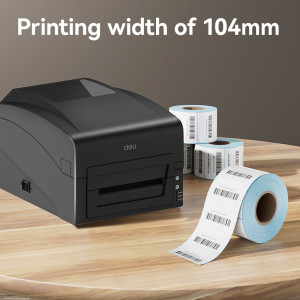 Deli ES351 Thermal Transfer & Direct Therma Label Printer