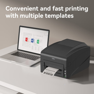 Deli ES351 Thermal Transfer & Direct Therma Label Printer
