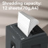 Deli E9952 Paper Shredder Gray