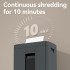 Deli E9952 Paper Shredder Gray