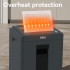 Deli E9952 Paper Shredder Gray