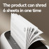 Deli ET001 Paper Shredder