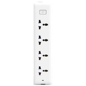 Deli C18337 (03) 4Port Household Power Strip with Surge Protection
