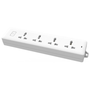Deli C18337 (03) 4Port Household Power Strip with Surge Protection