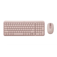 Logitech MK250 Wireless Keyboard  Mouse Combo Rose