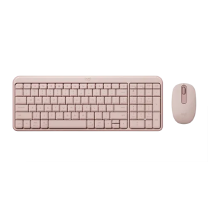 Logitech MK250 Wireless Keyboard  Mouse Combo Rose