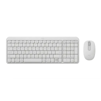 Logitech MK250 Wireless Keyboard  Mouse Combo White