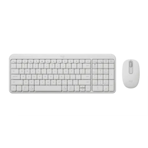 Logitech MK250 Wireless Keyboard  Mouse Combo White