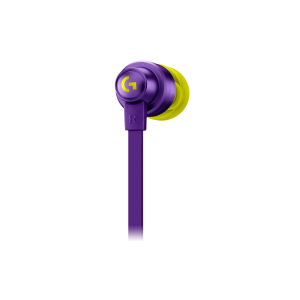 Logitech G333 In-Ear Wired Gaming Earphone Purple