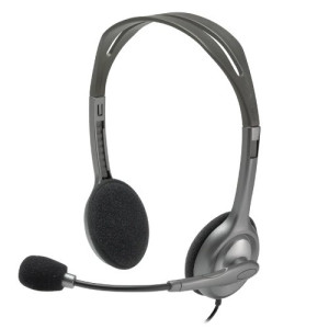 Logitech H110 Stereo Headset Black