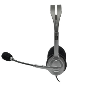 Logitech H110 Stereo Headset Black