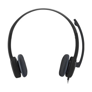 Logitech H151 Stereo Headset Black
