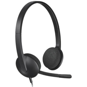 Logitech H340 Stereo USB Headset with Microphone