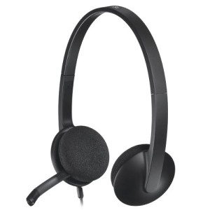 Logitech H340 Stereo USB Headset with Microphone