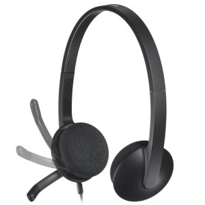 Logitech H340 Stereo USB Headset with Microphone