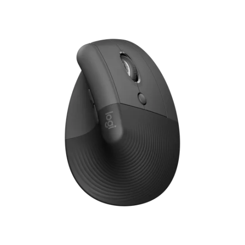 Logitech Lift Vertical Ergonomic Mouse Pale Graphite Logitech Lift Vertical Ergonomic Mouse Pale Graphite