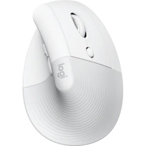 Logitech Lift Vertical Ergonomic Mouse Pale Grey
