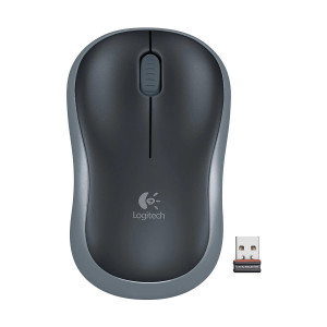 Logitech M185 Compact Wireless Mouse Gray