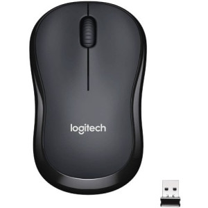 Logitech M220 Silent Wireless Mouse Charcoal