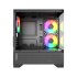 MaxGreen 350 Mid-Tower M-ATX Gaming Case With 3x ARGB Fan