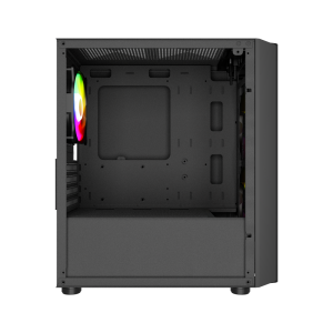 MaxGreen 5510-Mesh Mid-Tower M-ATX Gaming Case with PSU & 3xARGB Fan
