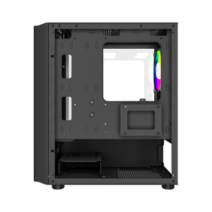 MaxGreen 5510-Mesh Mid-Tower M-ATX Gaming Case with PSU & 3xARGB Fan