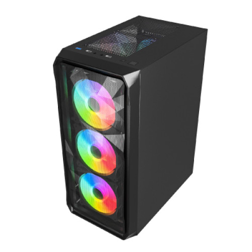 MaxGreen 825-V2 Mid-Tower ATX Gaming Case | Distribution Hub