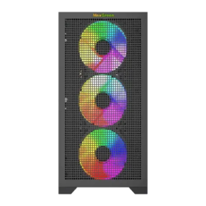 MaxGreen A9 Mid-Tower M-ATX Gaming Case