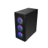 MaxGreen PS195-15 Mid-Tower ATX Gaming Case With M57 ARGB Fan