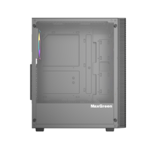 MaxGreen PS195-15 Mid-Tower ATX Gaming Case With M57 ARGB Fan